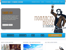 Tablet Screenshot of monarchshouse.com